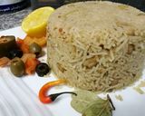 A picture of step 7 of Kabli chana pilau.