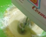 Foto langkah ke 2 dari resep Bolu Kukus Mekar Fiber Creme Non Soda rasa Coffee Mocca.