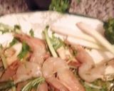 Une image de l'étape 5 de Gambas marinade au satay.