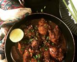 A picture of step 4 of Filipino Chicken Adobo.