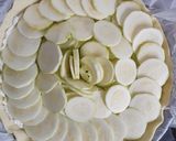 Une image de l'étape 5 de Tarte Courgette, Tomates, Ricotta.
