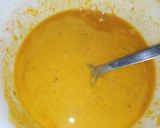 A picture of step 2 of Alu ky Pakory.