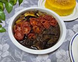 عکس مرحله 2 از دستور قورمه سبزی گیلانی