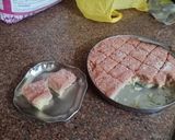 A picture of step 9 of Nariyal Burfi (In Two Colours).