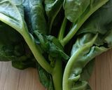 A picture of step 1 of Malabar Spinach, California Lemon & Potato Stir Fry.