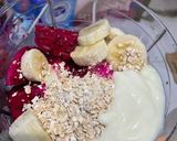 Foto langkah ke 2 dari resep Smoothies buah naga.