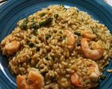 Foto langkah ke 6 dari resep Risotto Asparagus Udang.