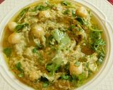 A picture of step 3 of Creamy avocado chickpea hummus.