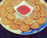 A picture of step 5 of Potato Smiley Recipe.
