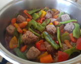Foto del paso 2 de la receta: Arroz con butifarra y verdura
