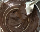 A picture of step 2 of Water melon heart Chocolate delight.