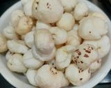 A picture of step 1 of Makhana Kheer.
