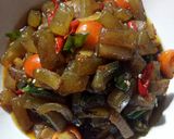 Foto langkah ke 6 dari resep Oseng kikil mercon cabe ijo.