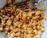 Foto del paso 2 de la receta: Hamburguesa de coliflor con patatas al horno