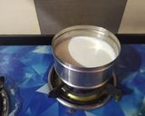 A picture of step 1 of Roshogolla.