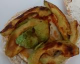 A picture of step 4 of My Bagel + Avocado, Tomato, Poached Egg, Cream Cheese.