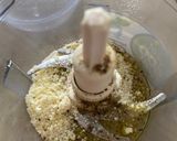 A picture of step 3 of Sundried tomato pistachio pesto penne.