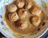 Foto del paso 6 de la receta: Albóndigas de conejo en salsa champiñón