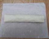 Pas rețetă Foietaj cu șuncă și mozzarella 2 fotografie