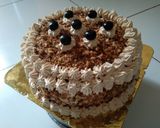 Foto langkah ke 5 dari resep Mocca nougat cake.