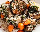 Foto del paso 1 de la receta: ARROZ A LA PROVENZAL🍆🌿Con Uchuvas...!