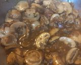 A picture of step 3 of Mushroom Sauce.