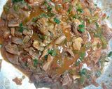A picture of step 3 of Wet fry matumbo.