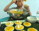 รูปขั้นตอนการทำที่ 3 ของ ขนมฟักทอง