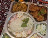 A picture of step 5 of Sindhi_koki_mani (Roti) Sindhi_Chana_masla  Sindhi_pakora.