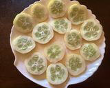 A picture of step 1 of California Farm Cold Lemon Cucumber Soup.