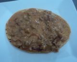 Foto del paso 2 de la receta: Huarache con milanesa de pollo en salsa de tomate cherry geras. México