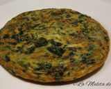 Foto del paso 9 de la receta Tortilla de espinacas con pasas y piñones