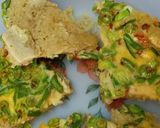 A picture of step 6 of Baked Cheese and Bell Pepper Eggs.