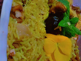 كبسة اللحمة والفطر