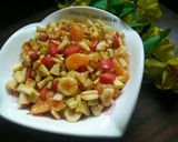 A picture of step 3 of Fruit chaat #cookpadramadan #iftar.