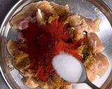 A picture of step 2 of Chicken Pakora.
