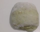 Foto langkah ke 16 dari resep Pandan Chili Flakes Cheese Sourdough Bread (Open Bake Method).