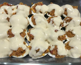 Foto del paso 5 de la receta: Huevos rellenos con bechamel