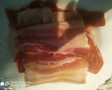Foto del paso 1 de la receta: Montado de panceta a la plancha con queso y alioli