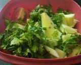 A picture of step 2 of Raw mango tomato and garlic chutney.