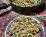 Foto del paso 6 de la receta: Cocinando con zapallitos, cebolla y huevo