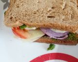 A picture of step 9 of Simple Veg Sandwich.