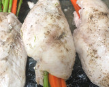 Foto del paso 1 de la receta: 310. Rollitos de pechuga con salsa de manzana (principal carne)