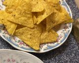 A picture of step 1 of Nachos with salsa salad 🥗.