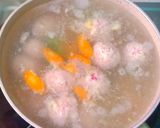 Foto langkah ke 4 dari resep Sup Bola Tahu Kornet.