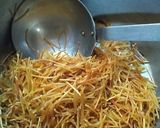 A picture of step 2 of Pasta Payasam.