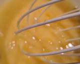 A picture of step 2 of Mum's orange custard.