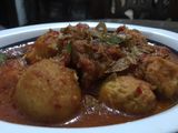 Tahu telur bumbu bali