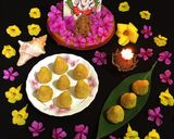 A picture of step 7 of Moong Dal Modak.