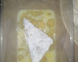A picture of step 4 of Potato triangles.